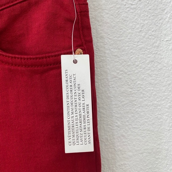 Free People Skinny Button Fly Ankle Jeans - Picture 3 of 6